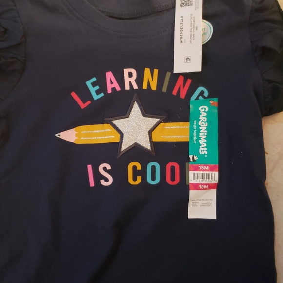 Navy Garanimals 18 month shirt - Picture 2 of 3